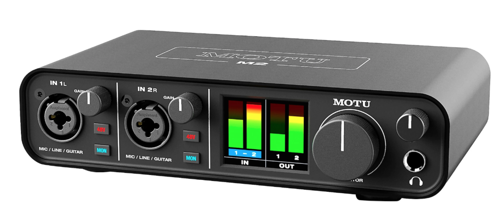 Motu M2 audio Interface