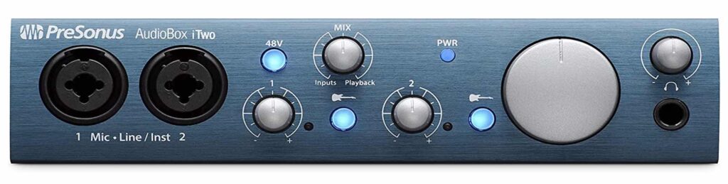 presonus audiobox itwo